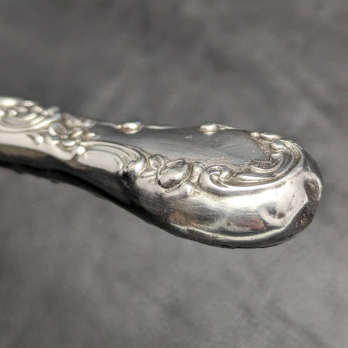 American antique Gorham sterling silver handle button hook